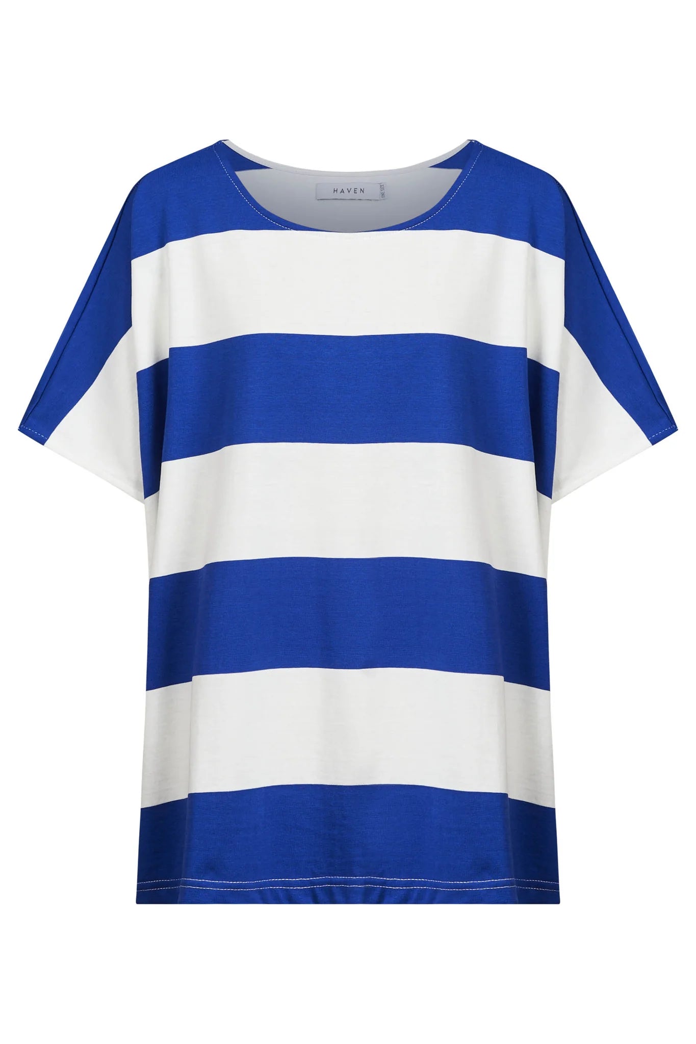 HAVEN Jardin Stripe Tshirt AZUL