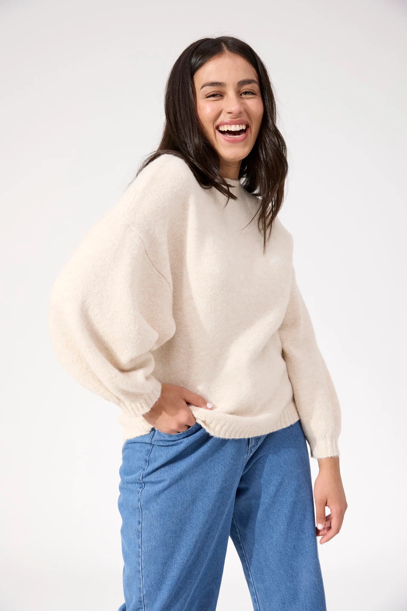 HAVEN Ottawa Jumper NATURAL
