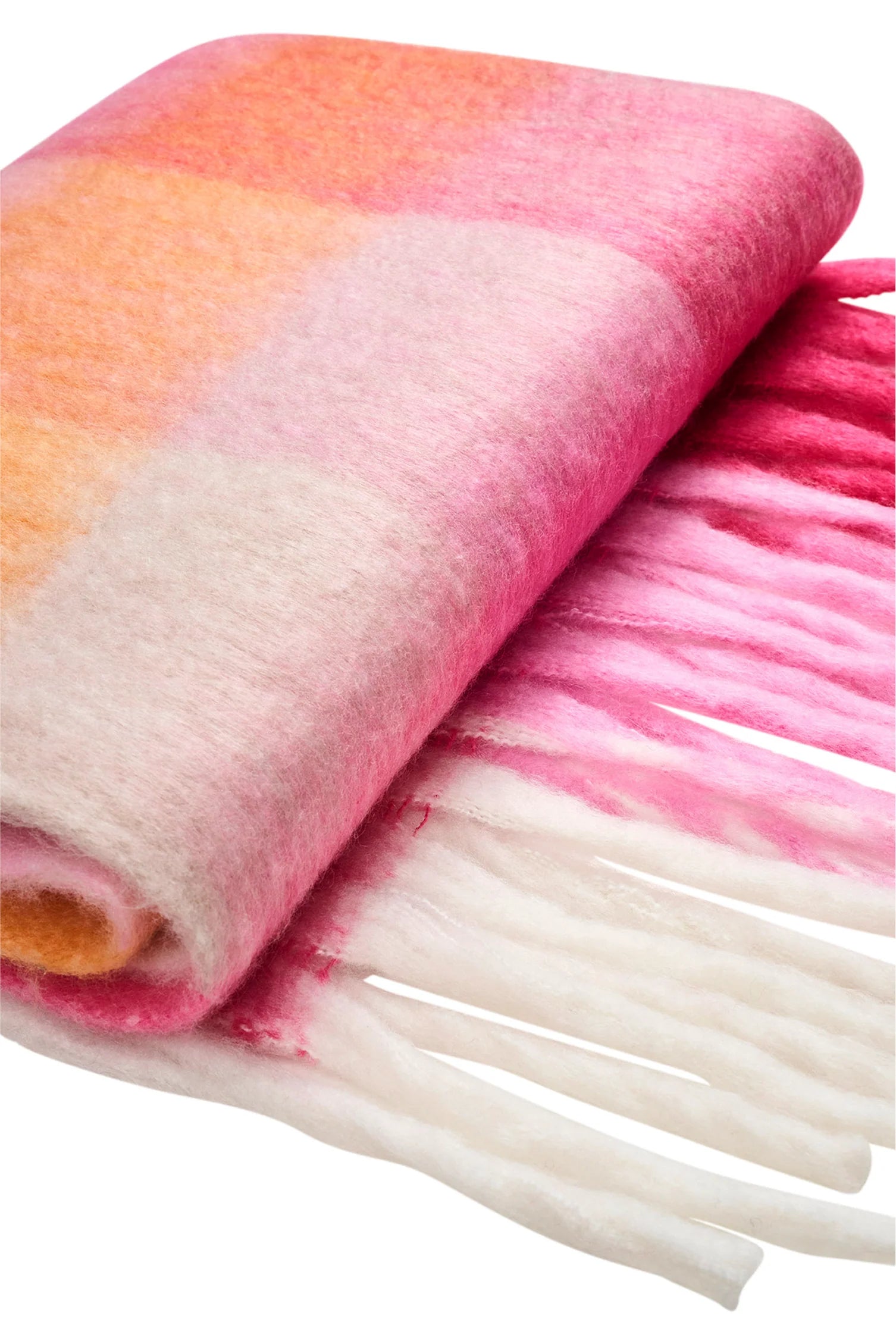 HAVEN Niseko Check Scarf PINK