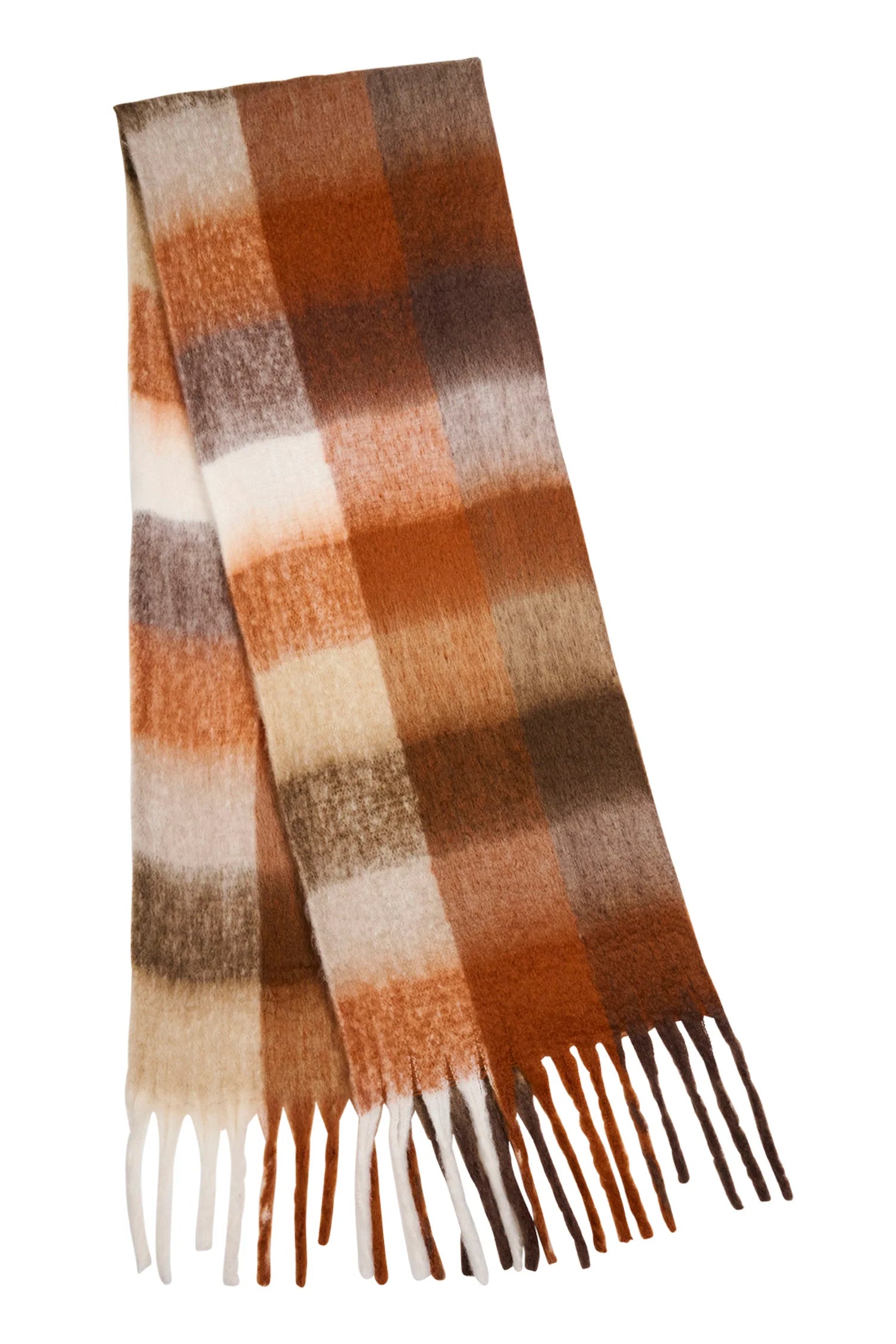 HAVEN Niseko Check Scarf TAN