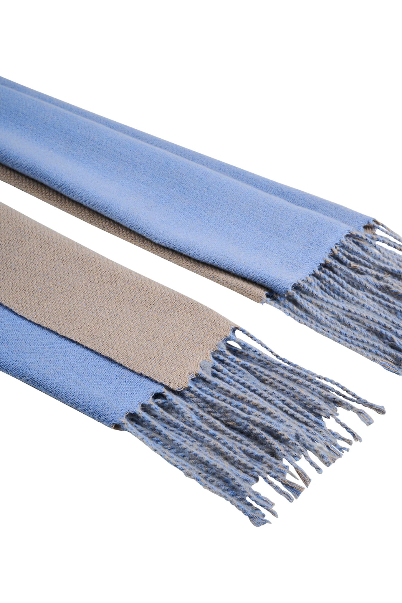 HAVEN Ottawa Two Tone Scarf BLUE