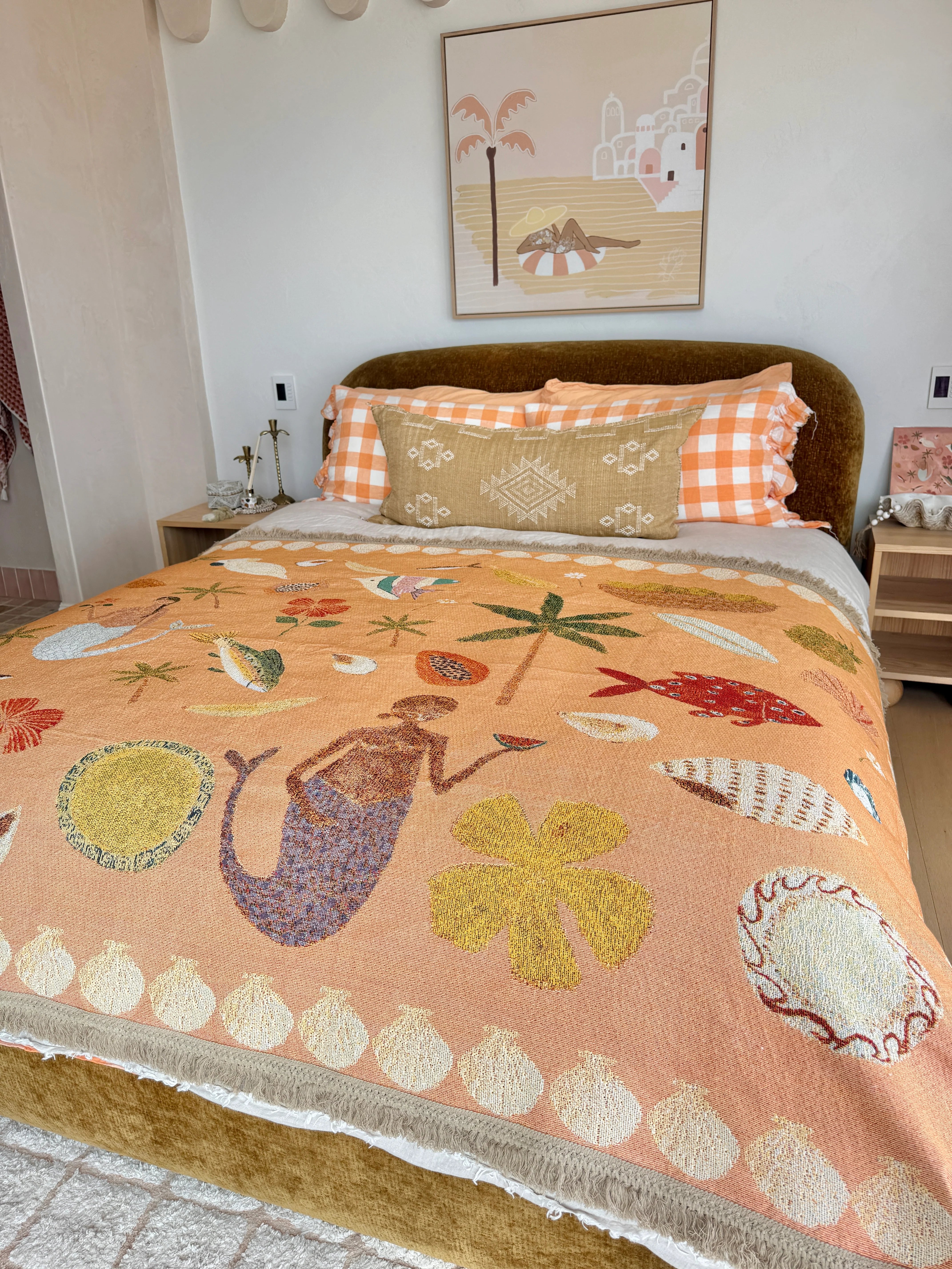 GOOD THROW CO Art Throw Rug ABUNDANCE