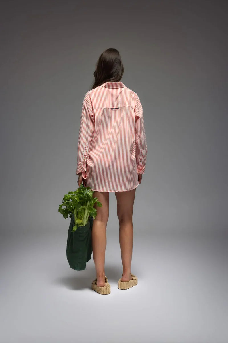 ARAMINTA Verano Stripe Shirt FIRE
