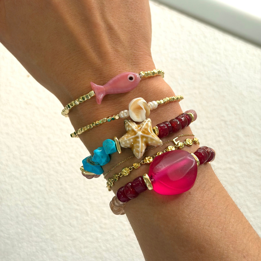 HEI TAI LOLLIE Bracelet HOT PINK