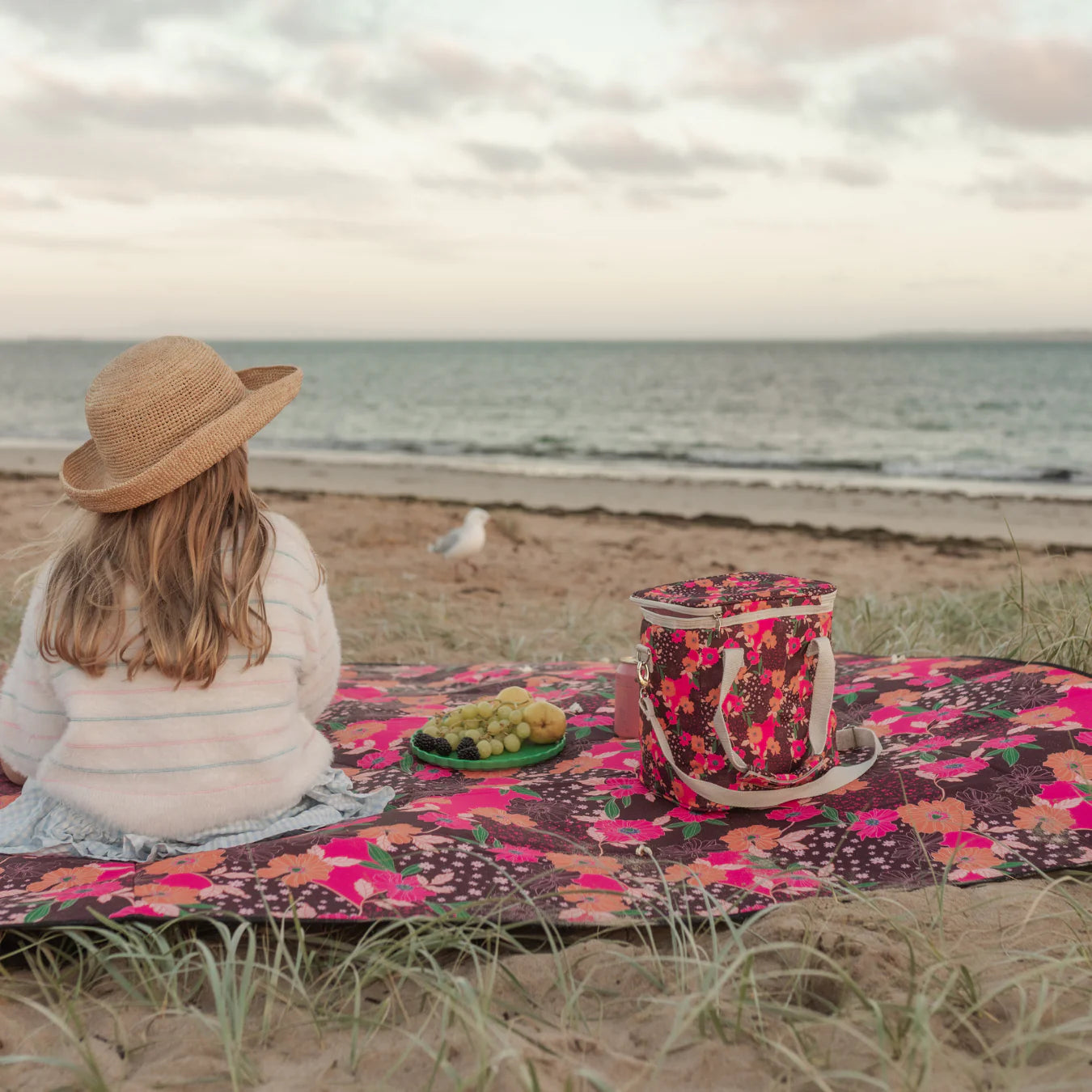KOLLAB Picnic Mat AUTUMN BOUQUET