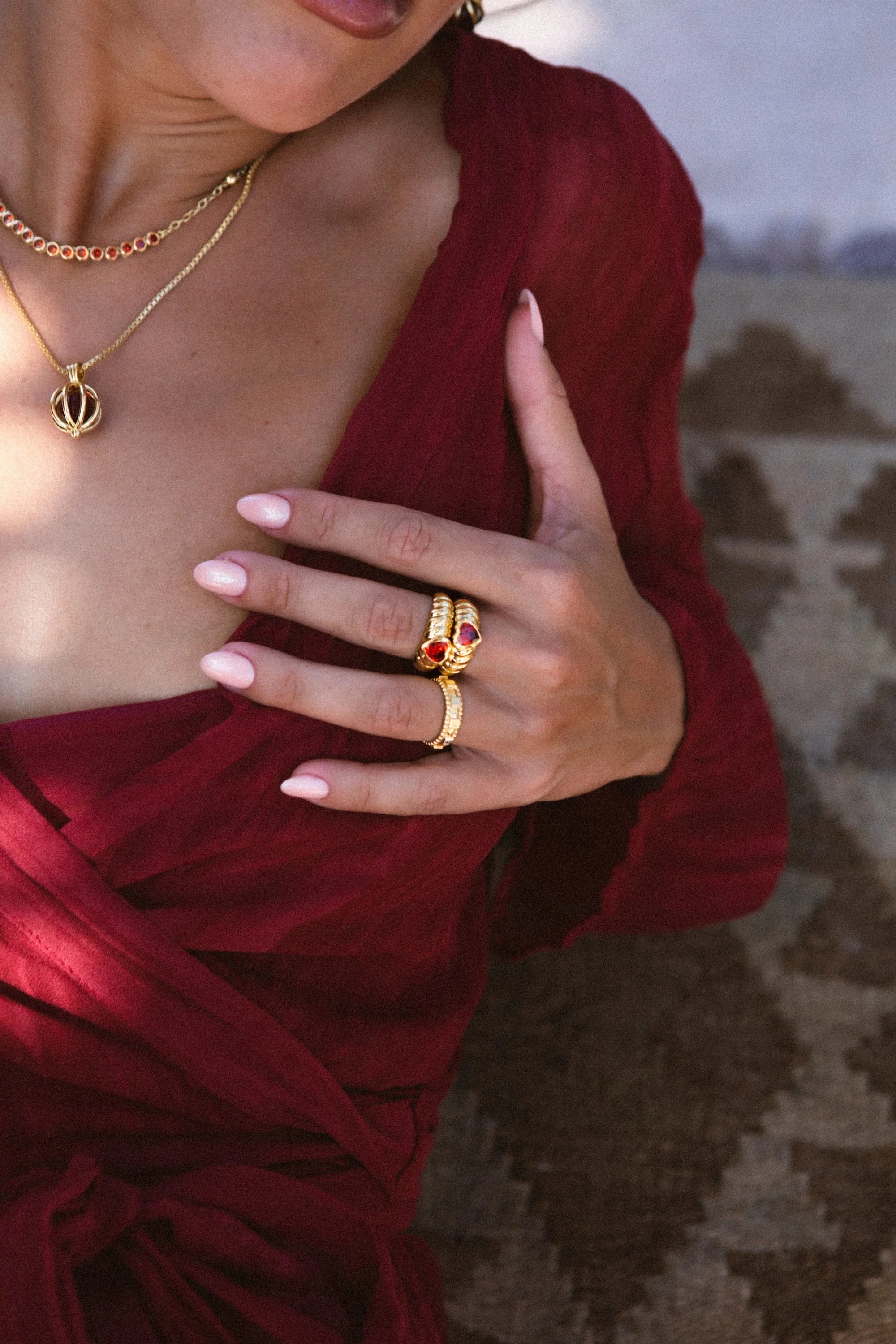 MOUNTAIN & MOON Vera Ring GOLD