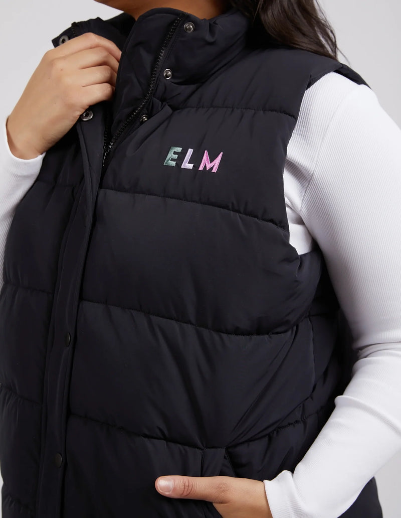 ELM Core Puffer Vest BLACK
