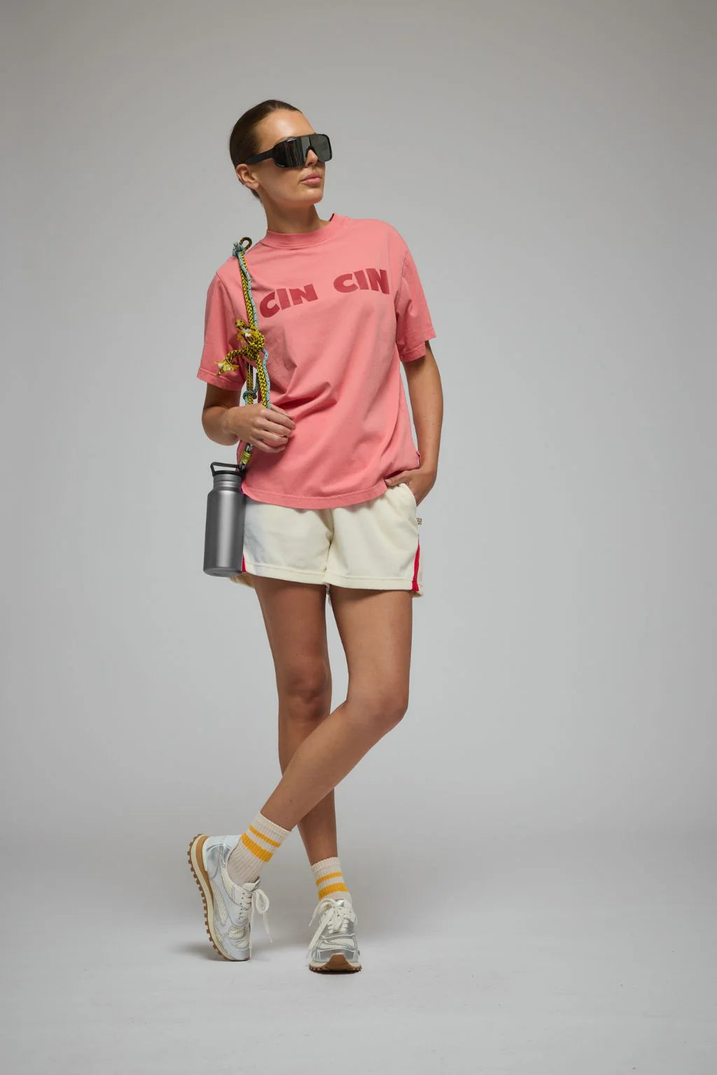 AJ Cin Cin Tee Bougainvillea Pink