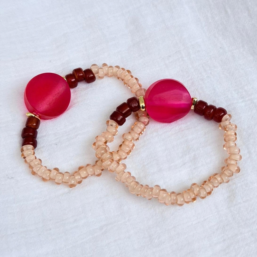 HEI TAI LOLLIE Bracelet HOT PINK