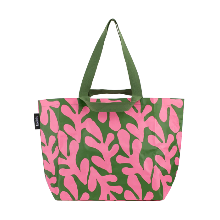 KOLLAB Shopper Tote CORAL CANOPY