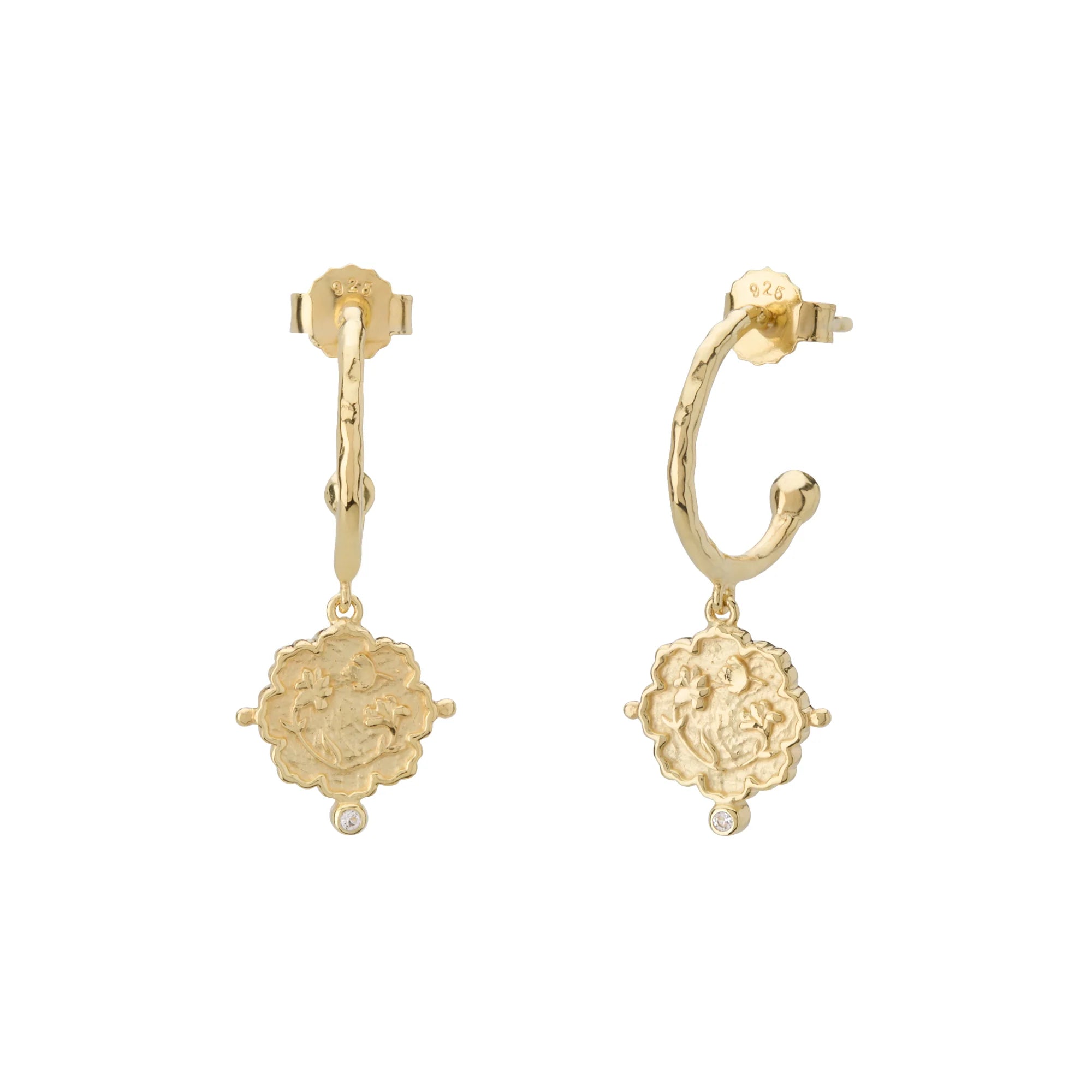 MURKANI Loved Always Hoop Earring GOLD