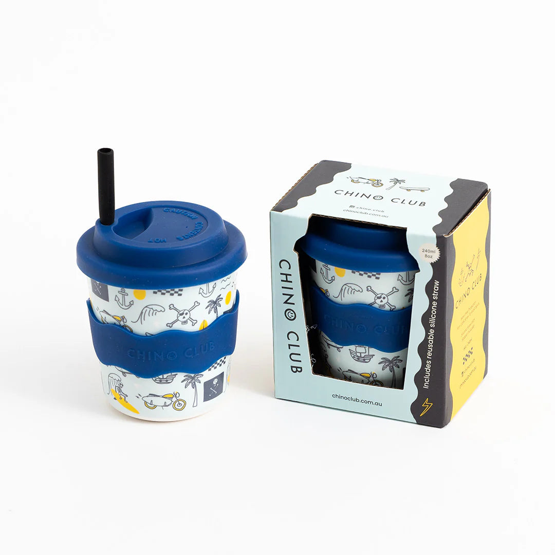 CHINO CLUB Kids Keep Cup 8oz RAD TIMES