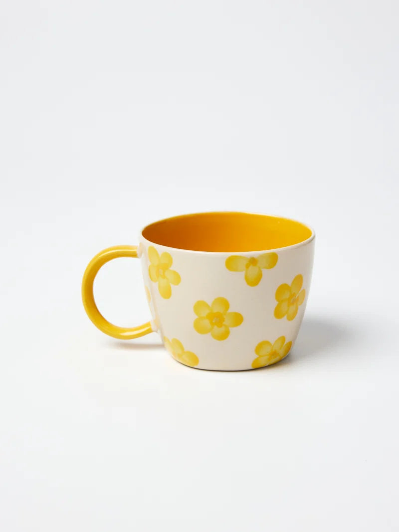 JONES & CO Chino Mug DAISY MUSTARD