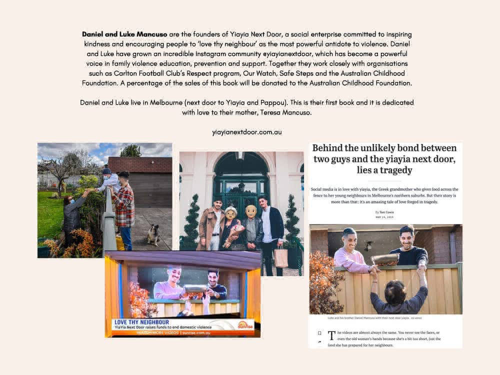 Yiayia Next Door: Recipes from Yiayia's Kitchen