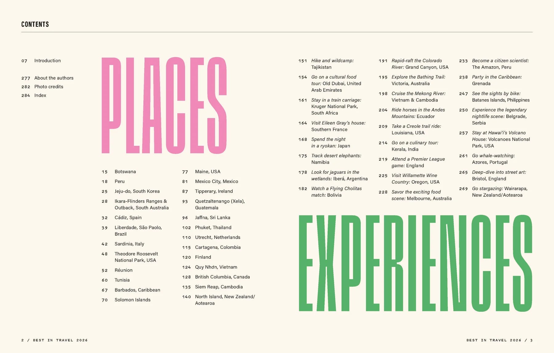 Lonely Planet: Best in Travel 2026