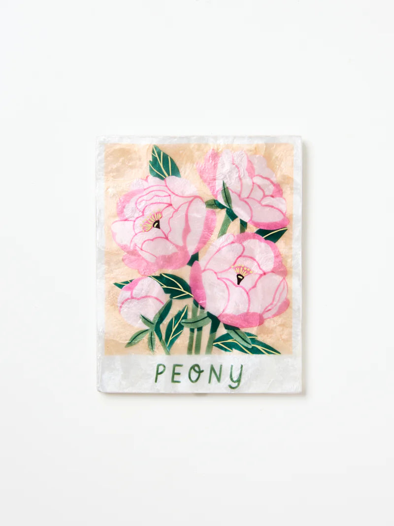 JONES & CO Market Wall Art PEONY