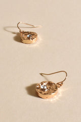 AD Round Trinket Earrings GOLD