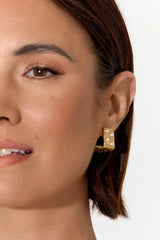 AD Modern Hoops PEARL GOLD