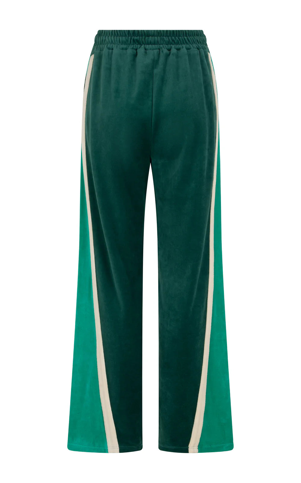ARAMINTA JAMES Velour Splice Trackpant STORM GREEN