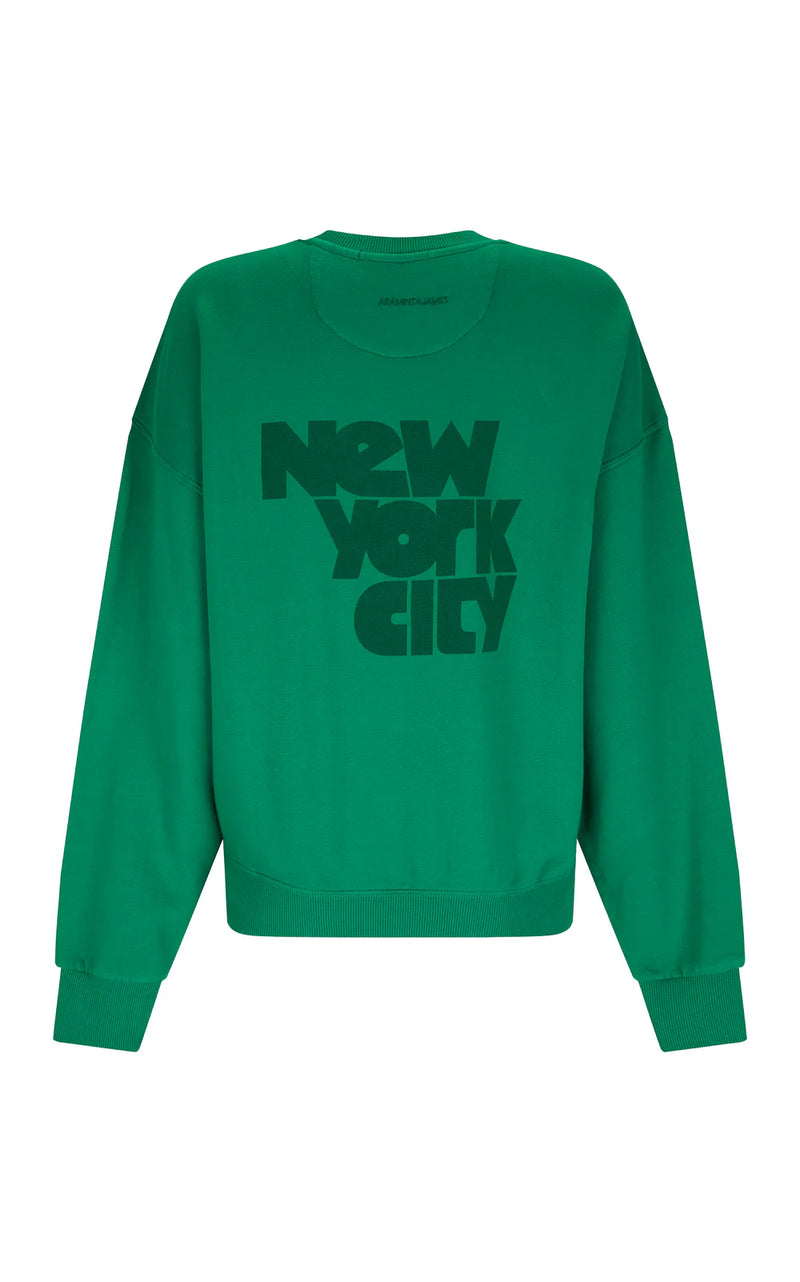 Araminta James NYC Sweatshirt Washed Ivy