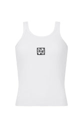 ARAMINTA Monogram Tank SNOW