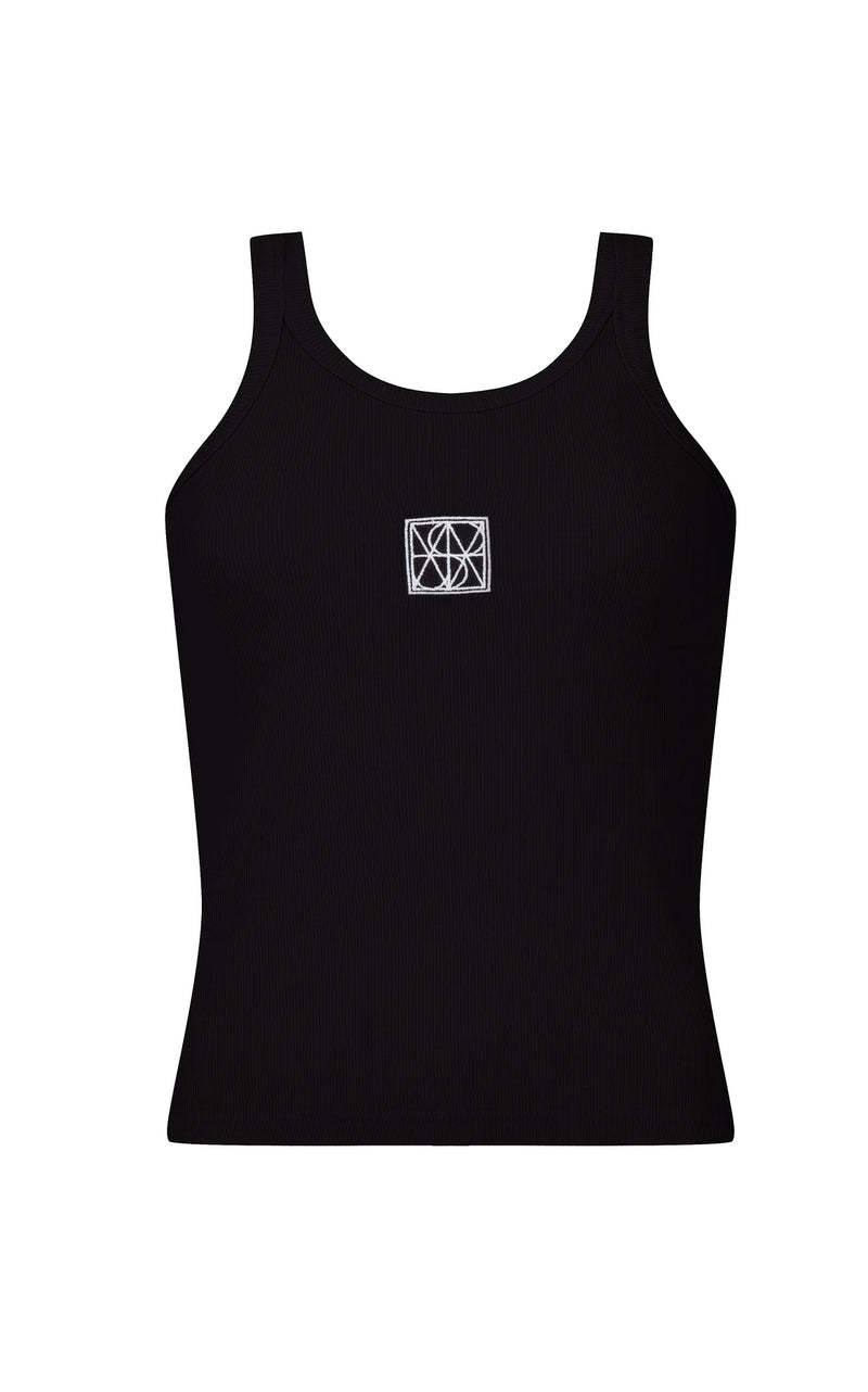 ARAMINTA Monogram Tank NOIR