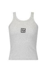 ARAMINTA Monogram Tank GREY MARLE