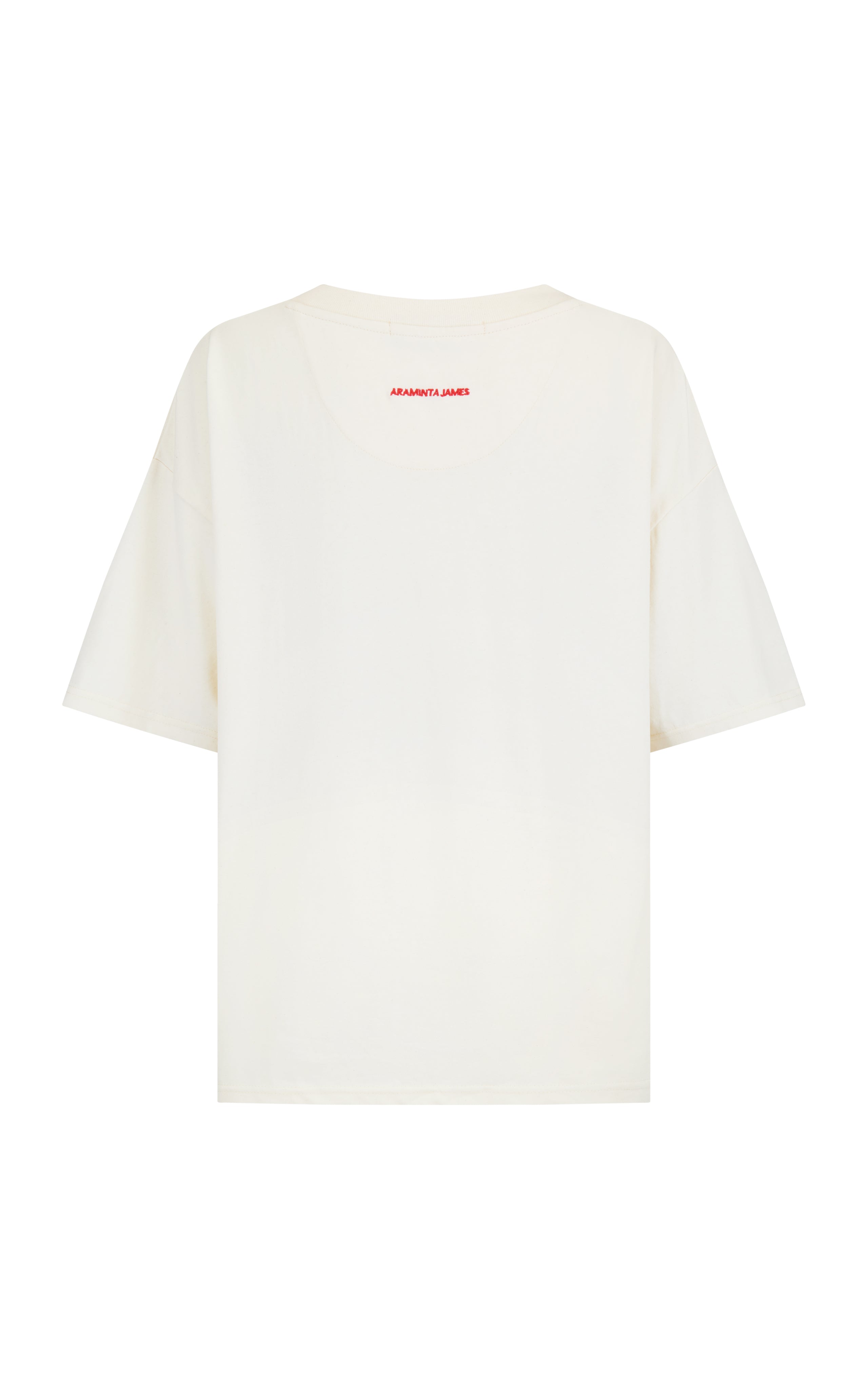 AJ Lobster Oversized Tee NATURAL