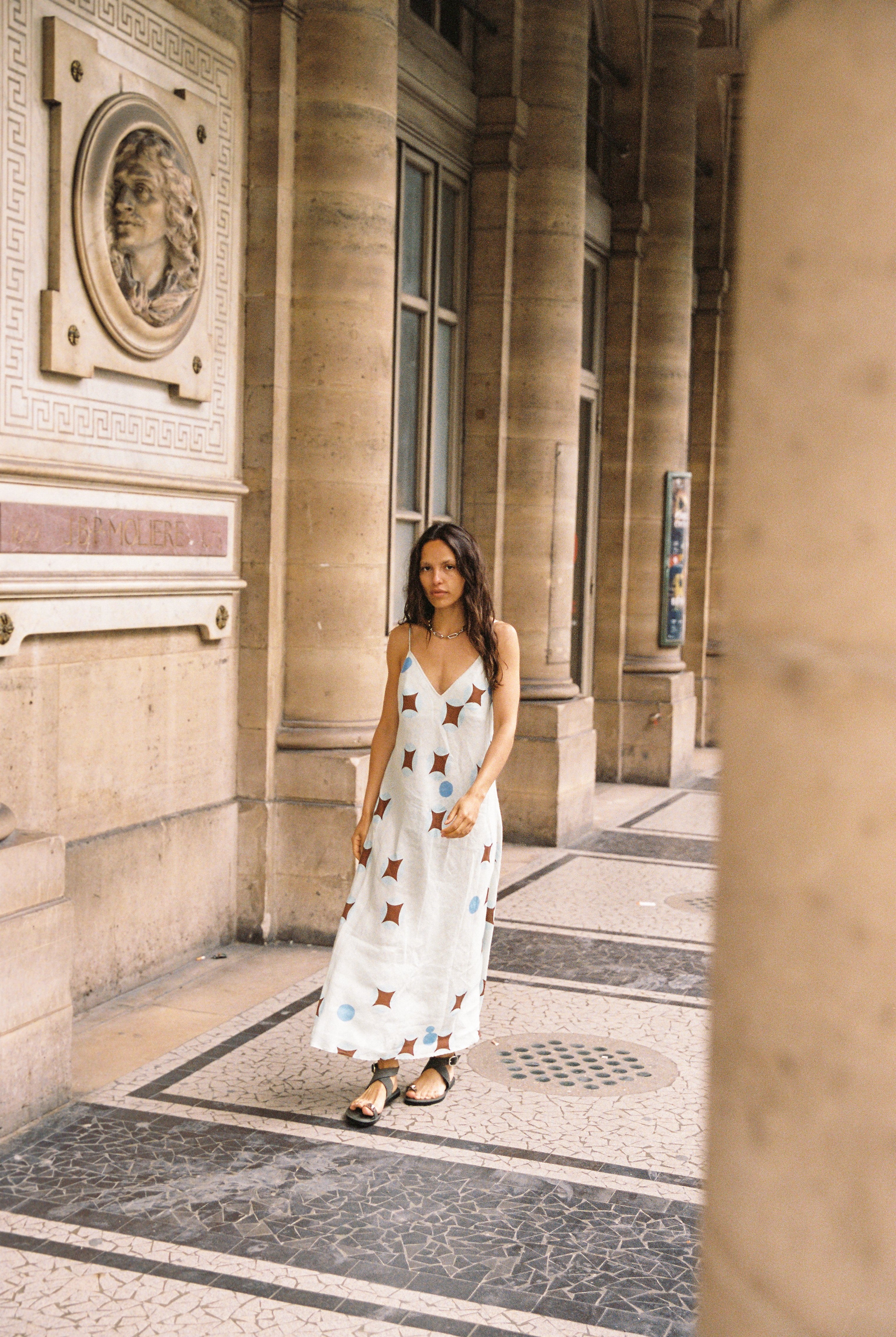 KINGA CSILLA Aquarius Daje Slip Dress