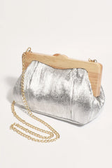 AD Mira Metallic Clutch SILVER