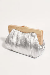 AD Mira Metallic Clutch SILVER