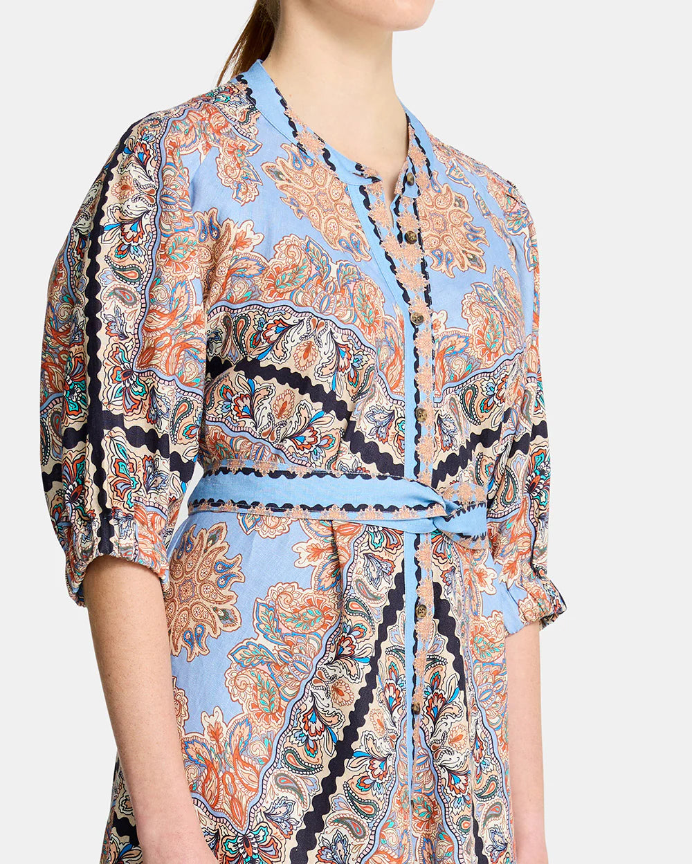 ARLINGTON MILNE Alexandra Maxi Dress FOLK