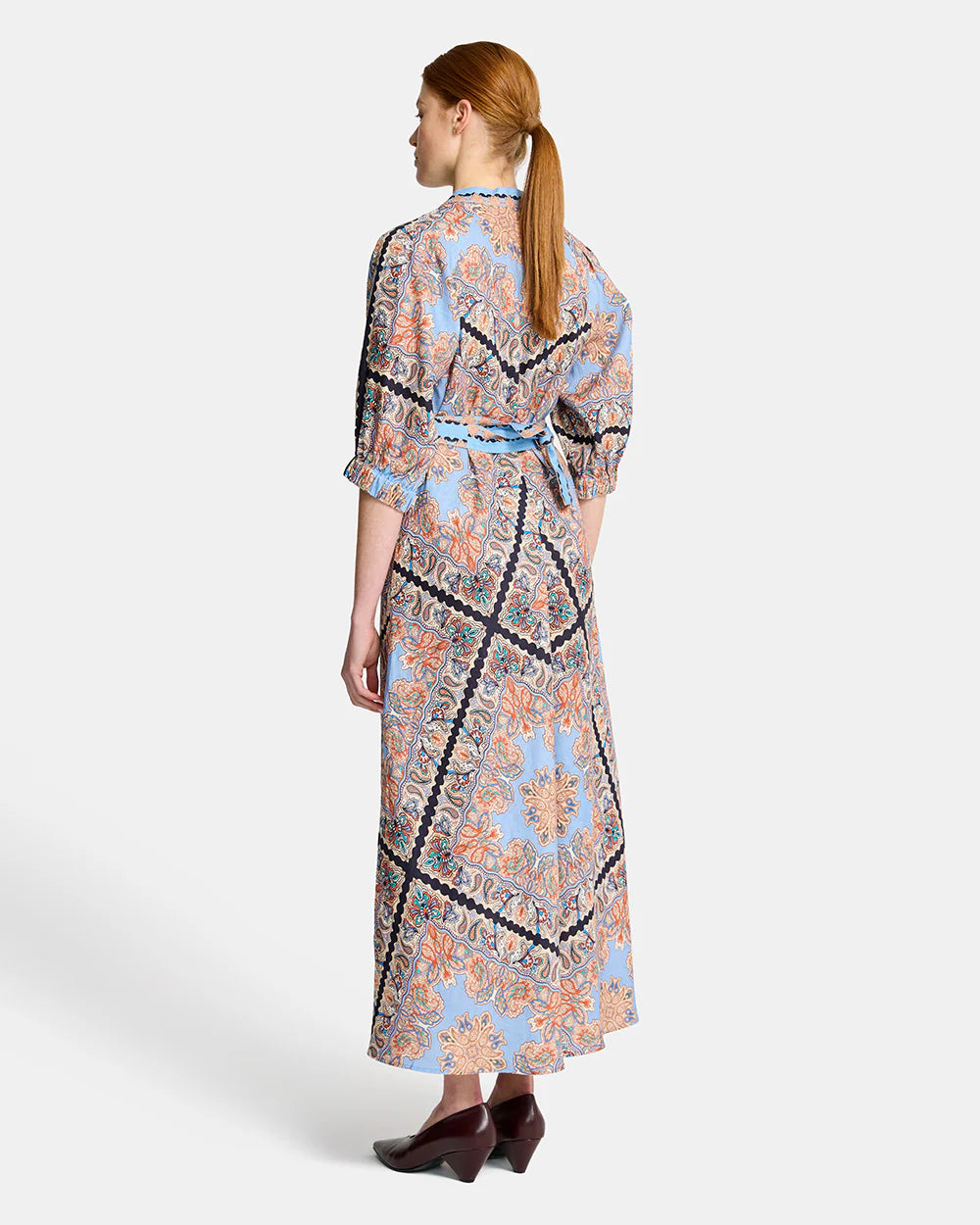 ARLINGTON MILNE Alexandra Maxi Dress FOLK