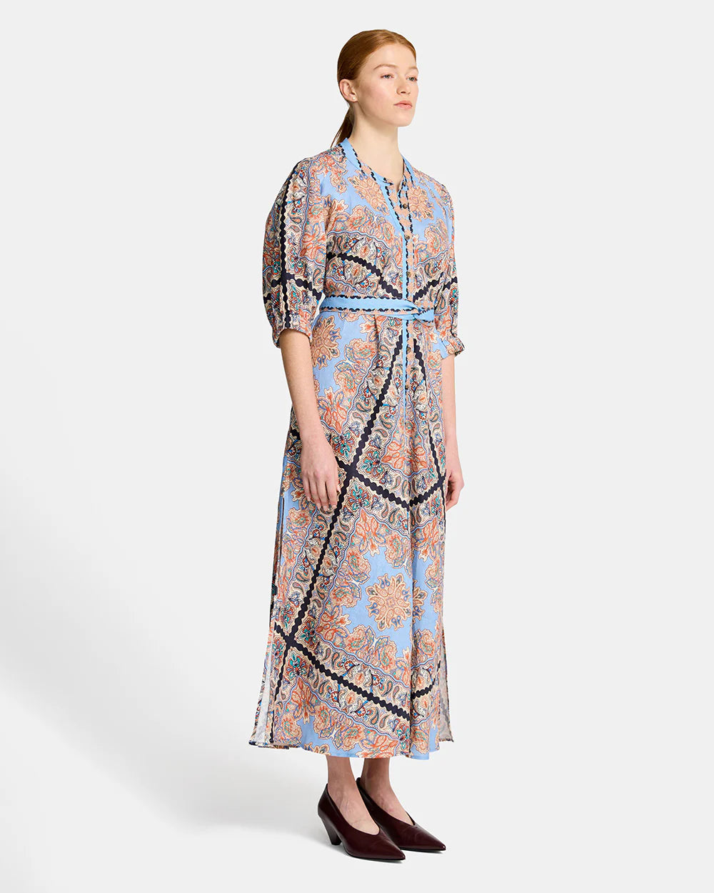 ARLINGTON MILNE Alexandra Maxi Dress FOLK