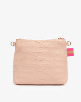 ARLINGTON Alexis Crossbody BLUSH SNAKE