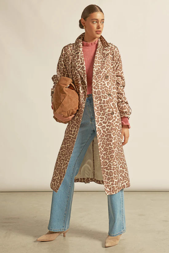 ZOE KRATZMANN Chalet Coat OCELOT