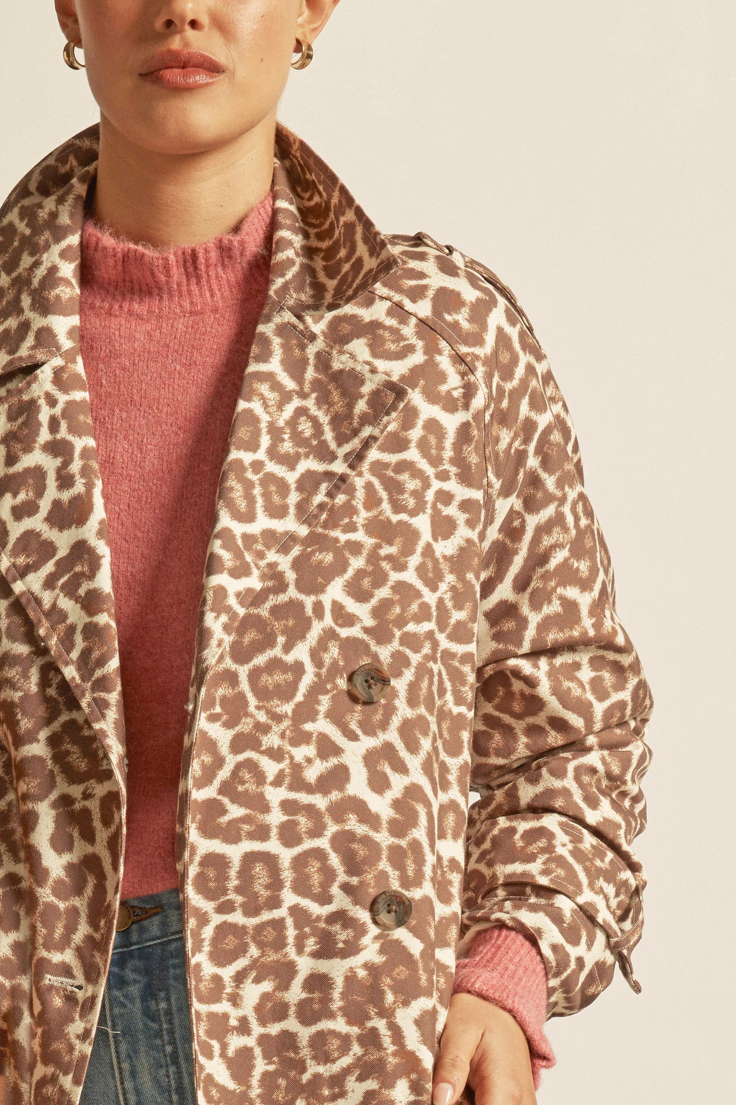 ZOE KRATZMANN Chalet Coat OCELOT