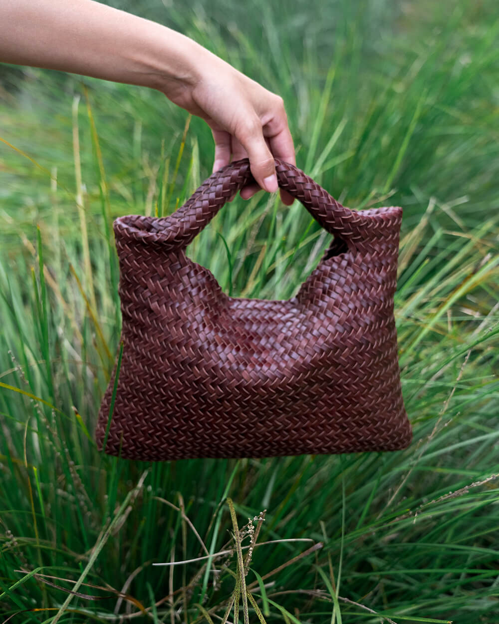 ARLINGTON MILNE Asha Bag CHOCOLATE