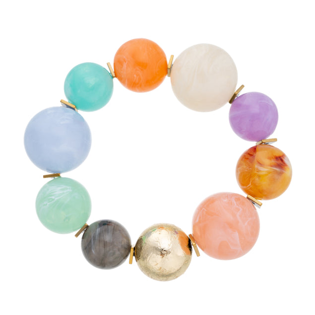 DINO Stretch Resin Bangle MULTI