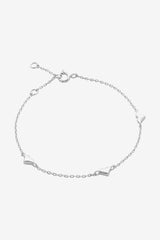 LIBERTE Mariel Heart Bracelet SILVER