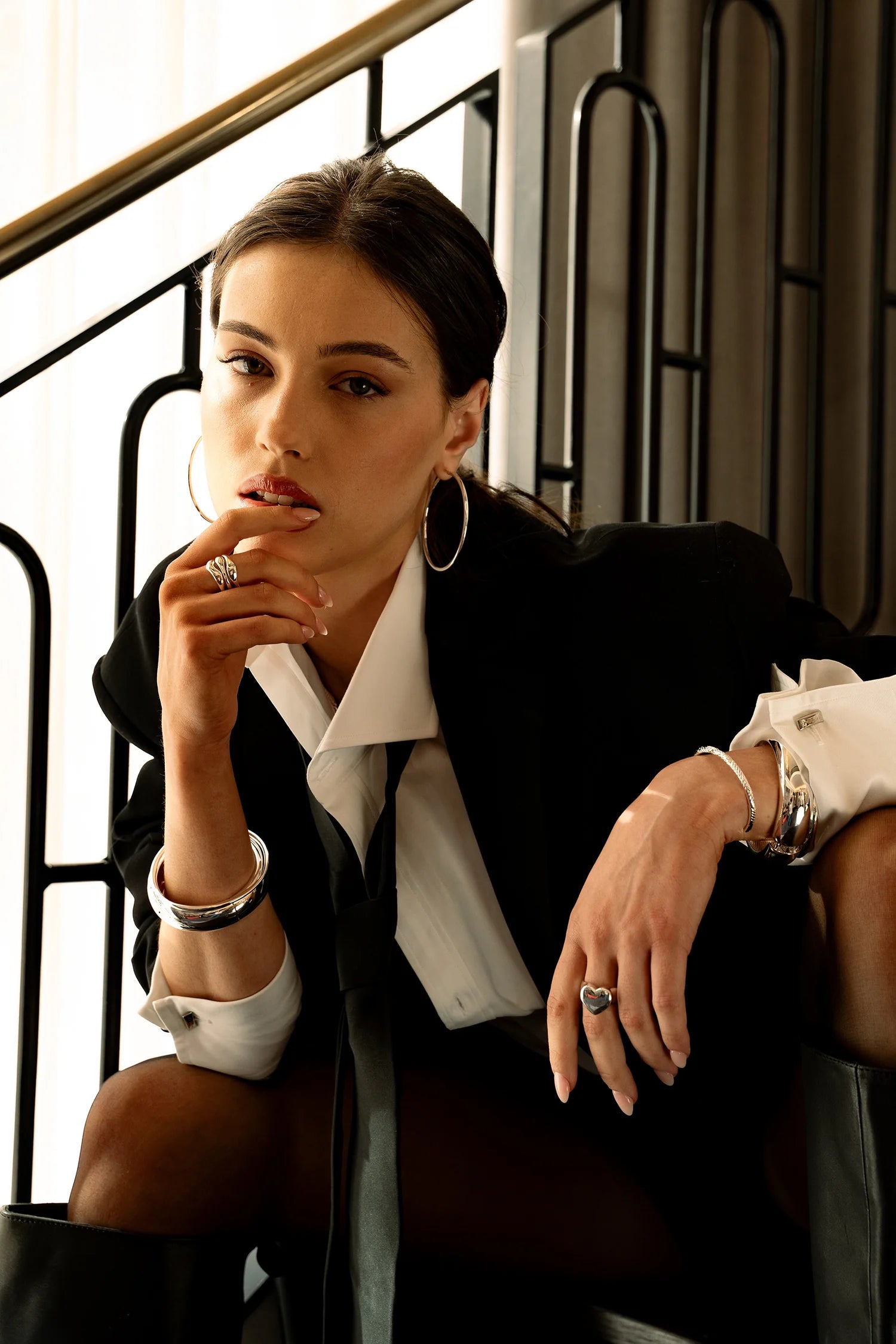 LIBERTE Indira Cuff SILVER