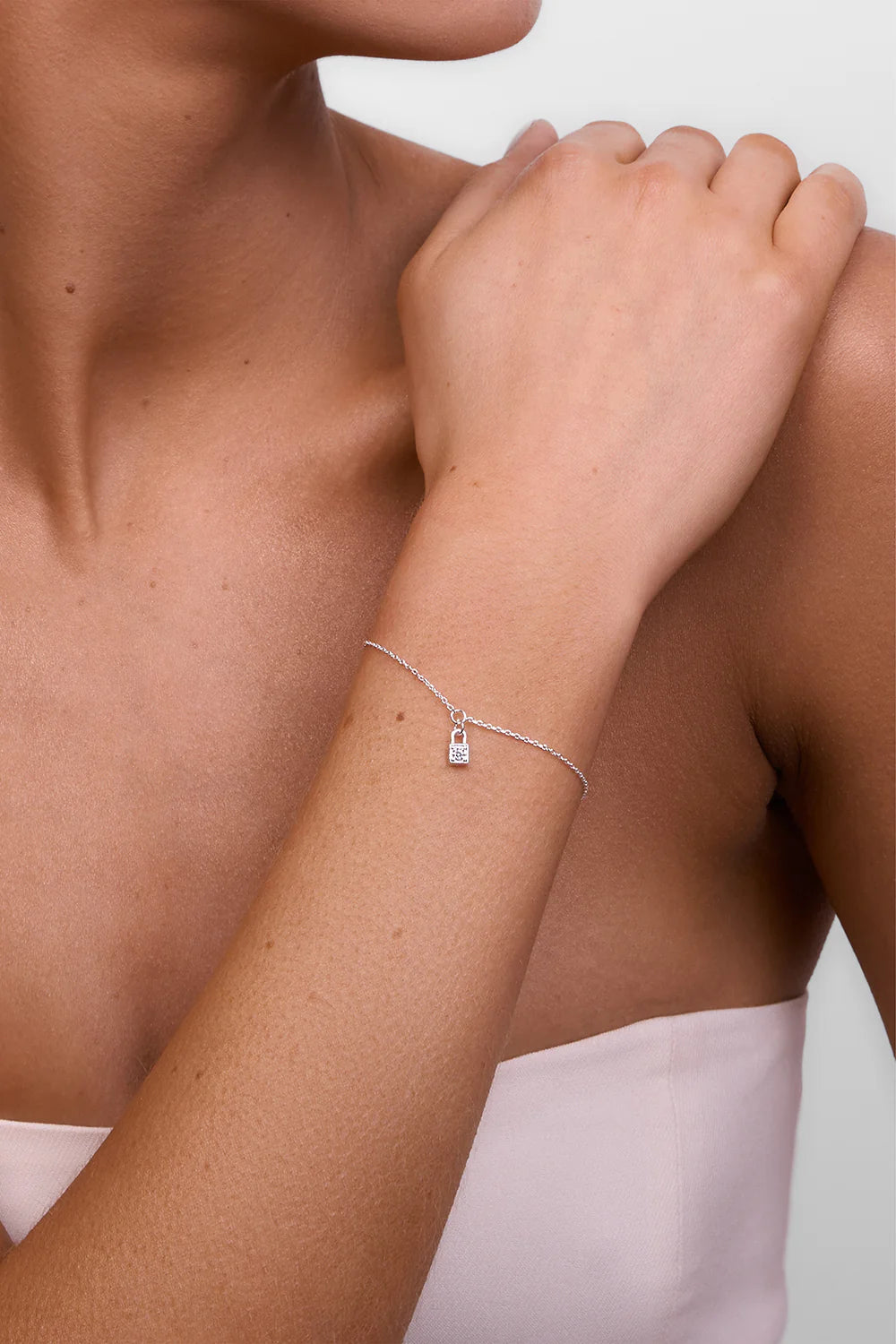 LIBERTE Penny Locket Bracelet SILVER