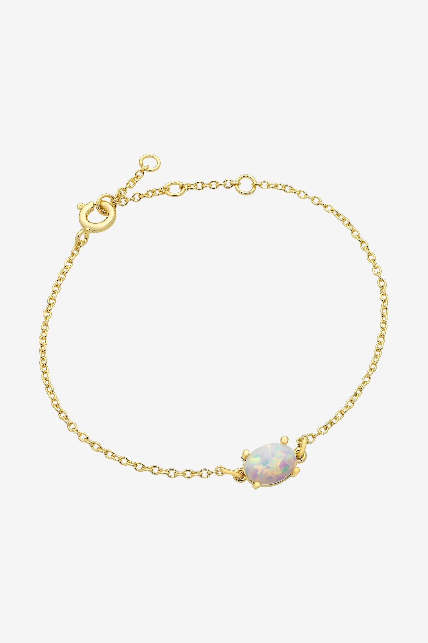 LIBERTE Emery Gold Opal Bracelet GOLD