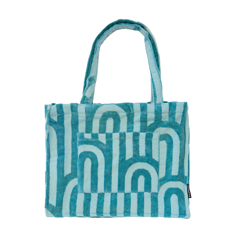 BAMBURY Hilo Beach Bag ARCADE TURQUOISE