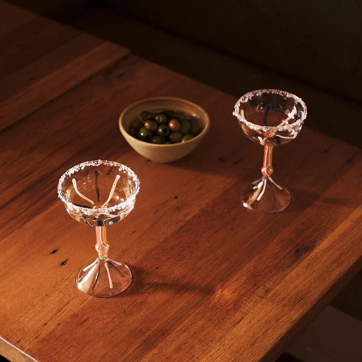 KAS Sabrina Cocktail Glasses Pink
