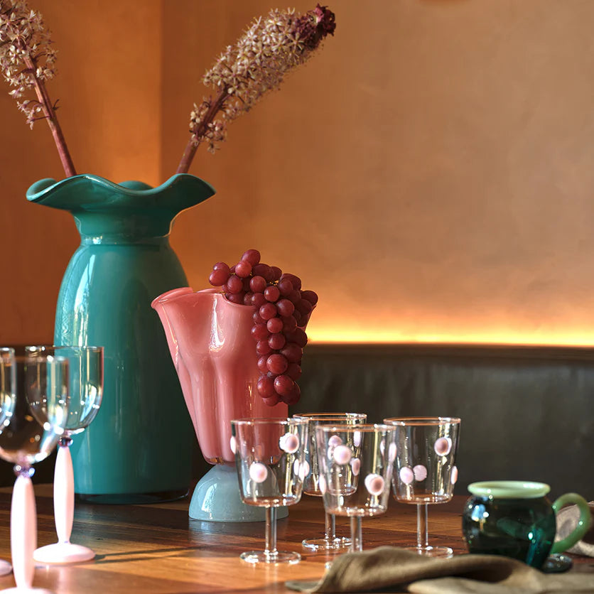 KAS Large Florence Vase TEAL