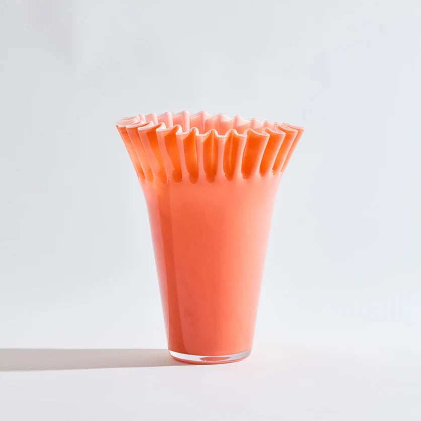 KAS Kiki Large Vase TANGERINE