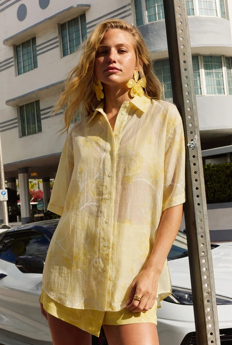 SUMMI SUMMI Big SS Shirt MAGNOLIA