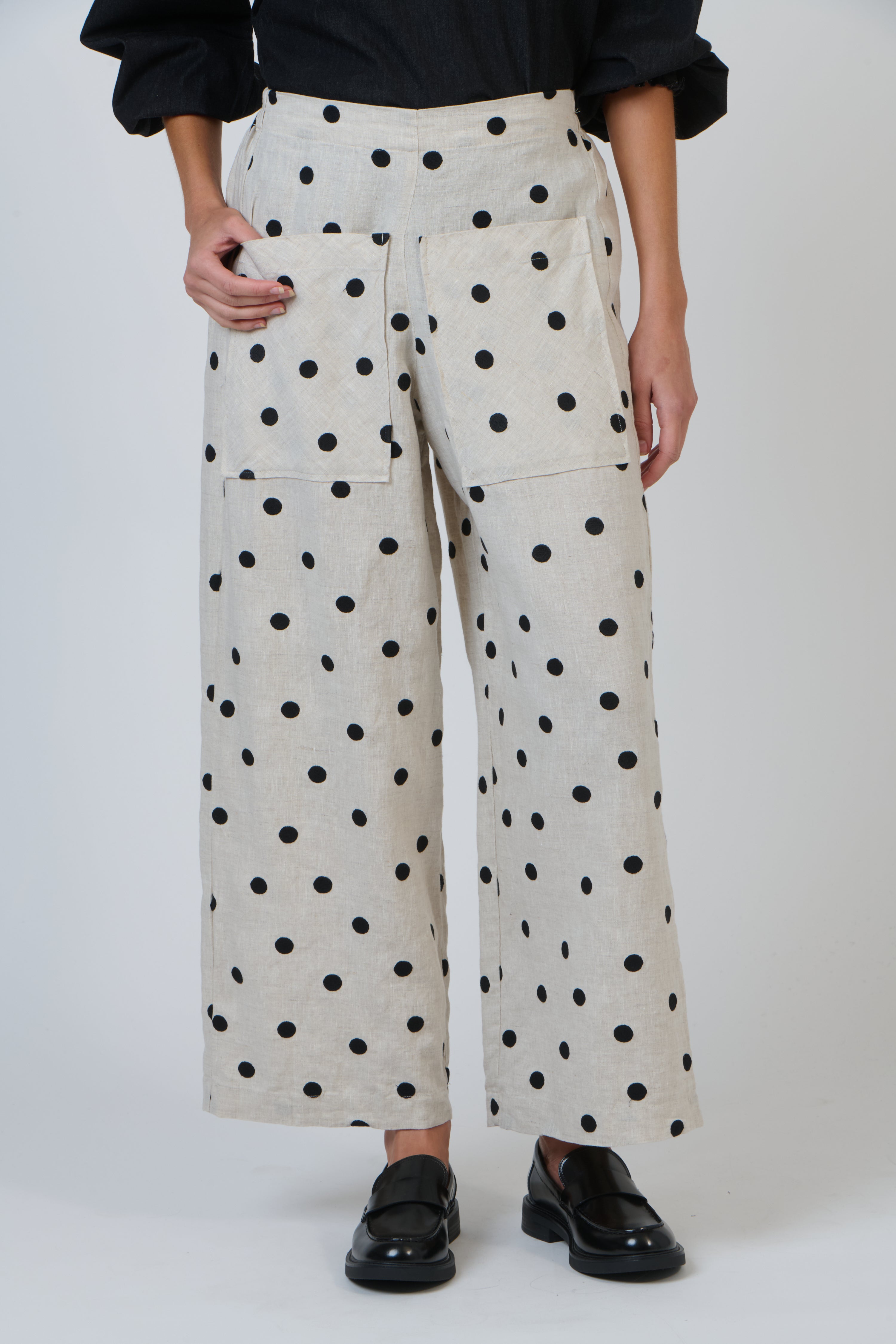 OLIVE ET JULIE Pocket Front Pant POPPY SEED