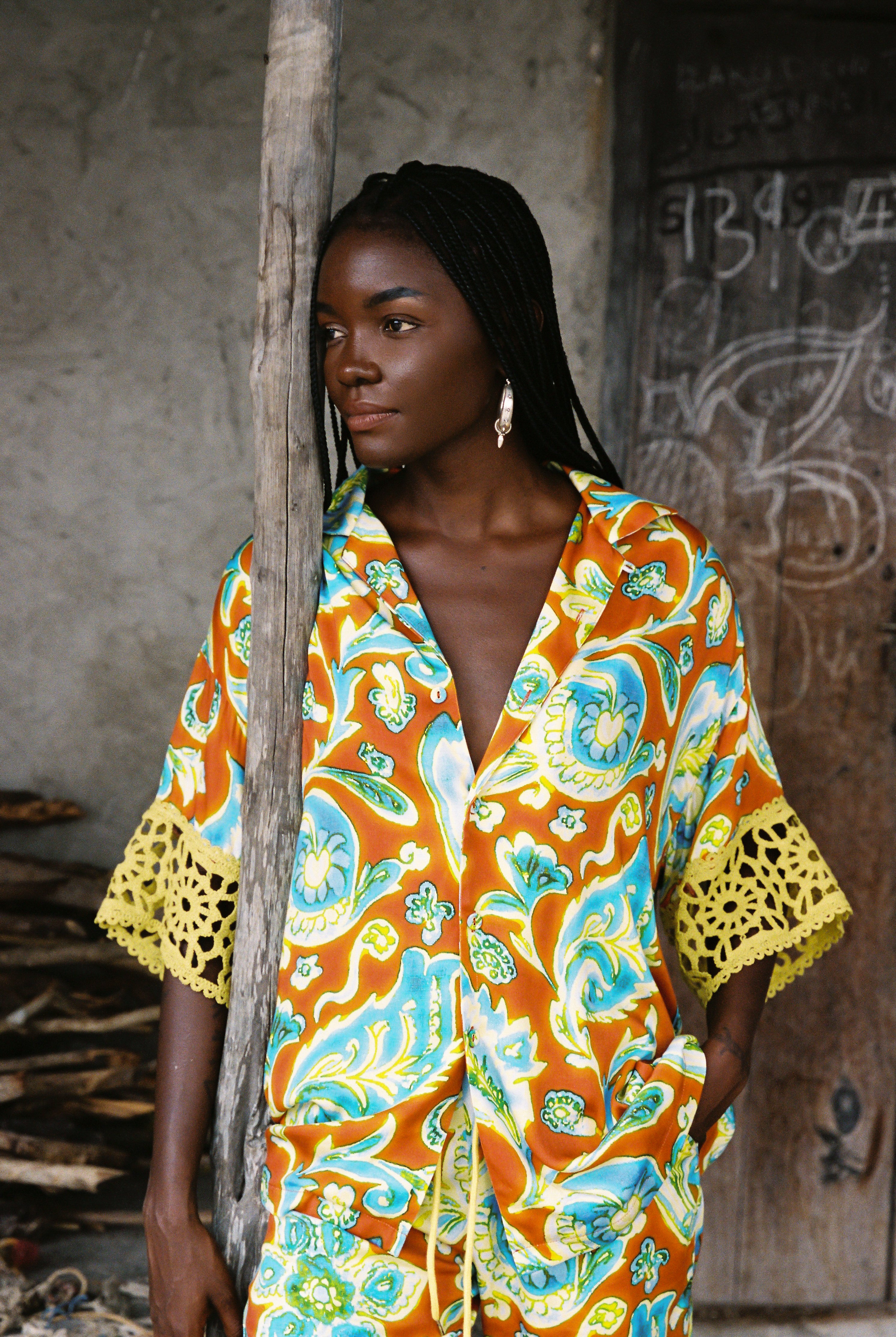 KINGA CSILLA Brezza Lae Shirt